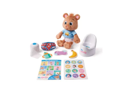 Ms. Rachel Potty Time with Bean Bear Plush Toy - Interactive Potty Training Set
